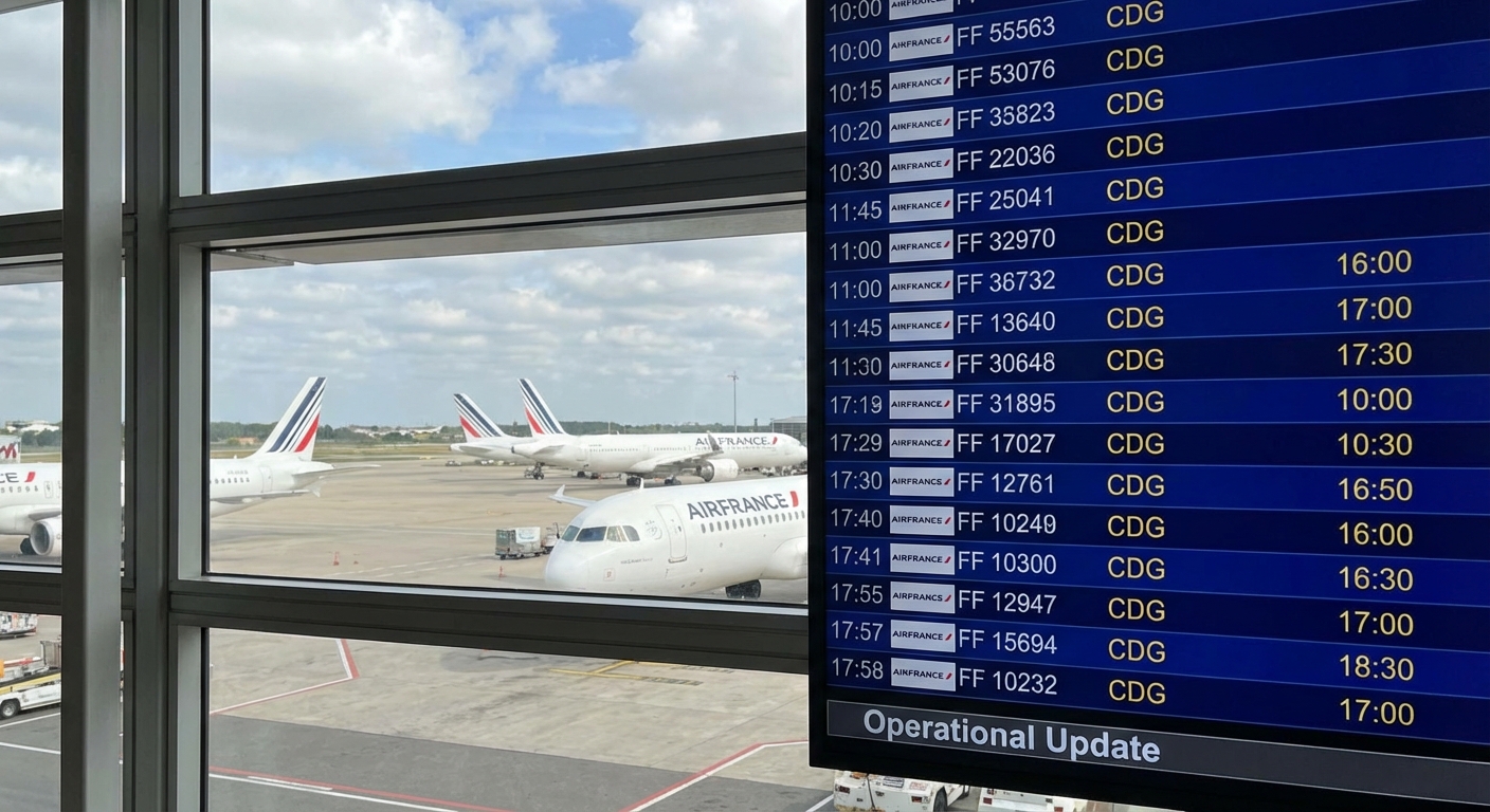Air France stopt op Orly